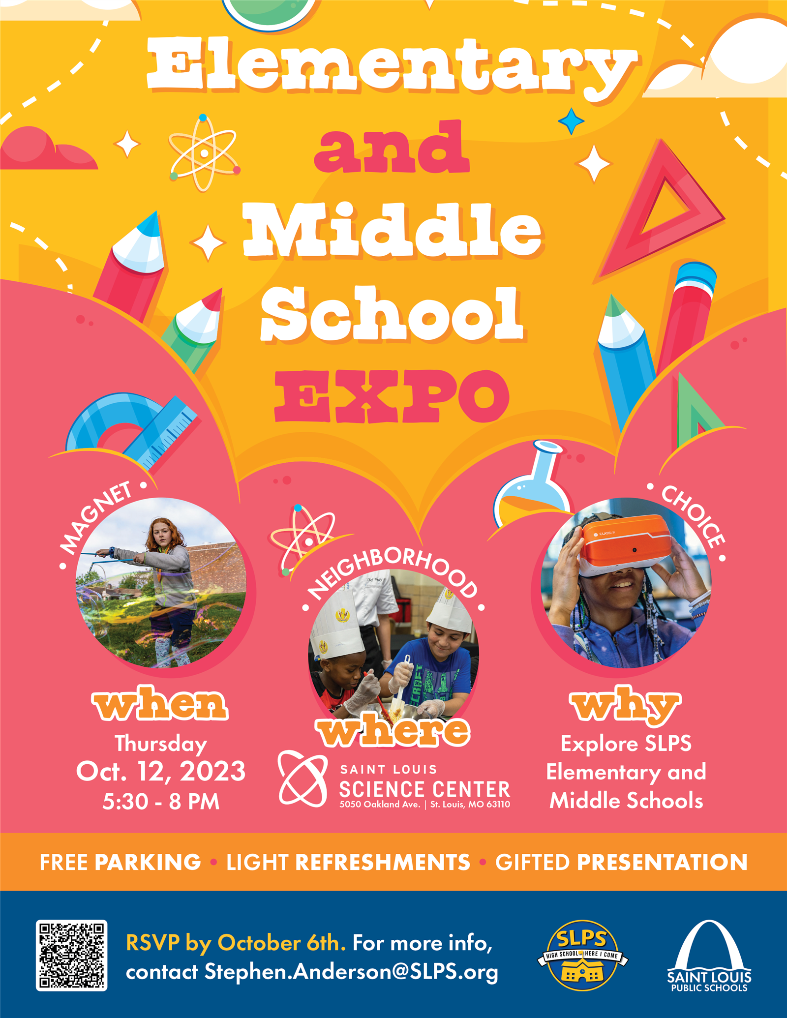 Schools You Can Go Anywhere From Here! / Elementary and Middle School Expo